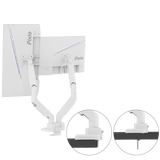 PS2D Monitor Arm Dual / White