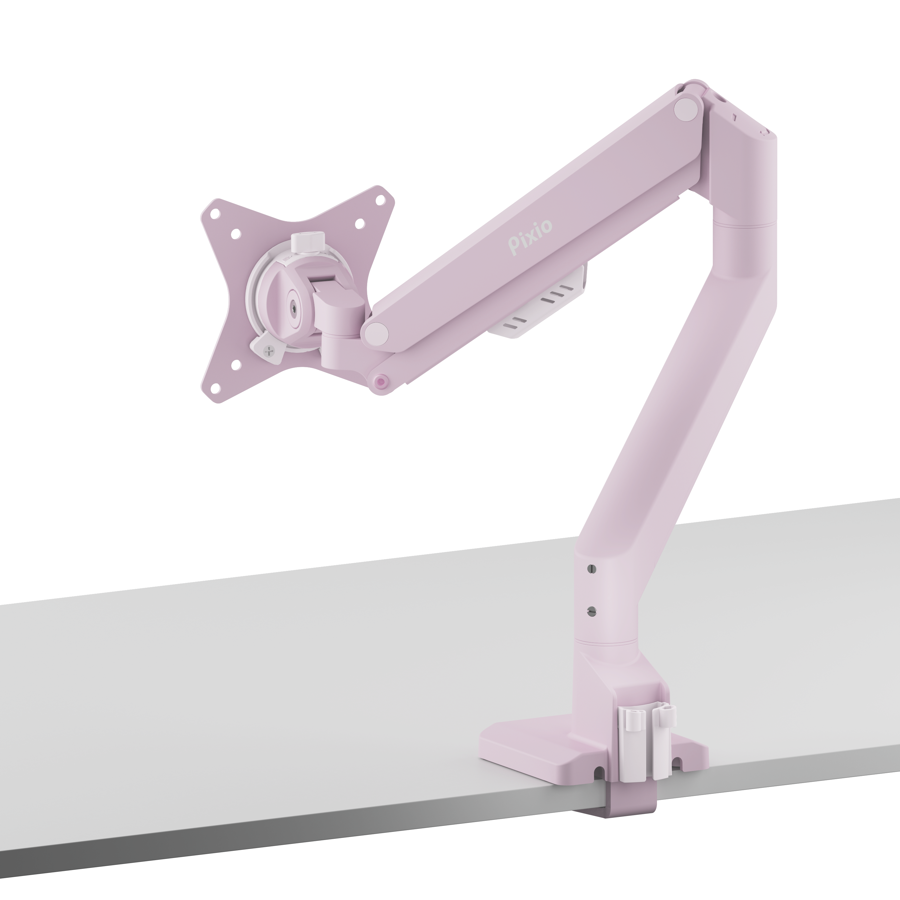 PSW1S Monitor Arm Single / Pastel Pink