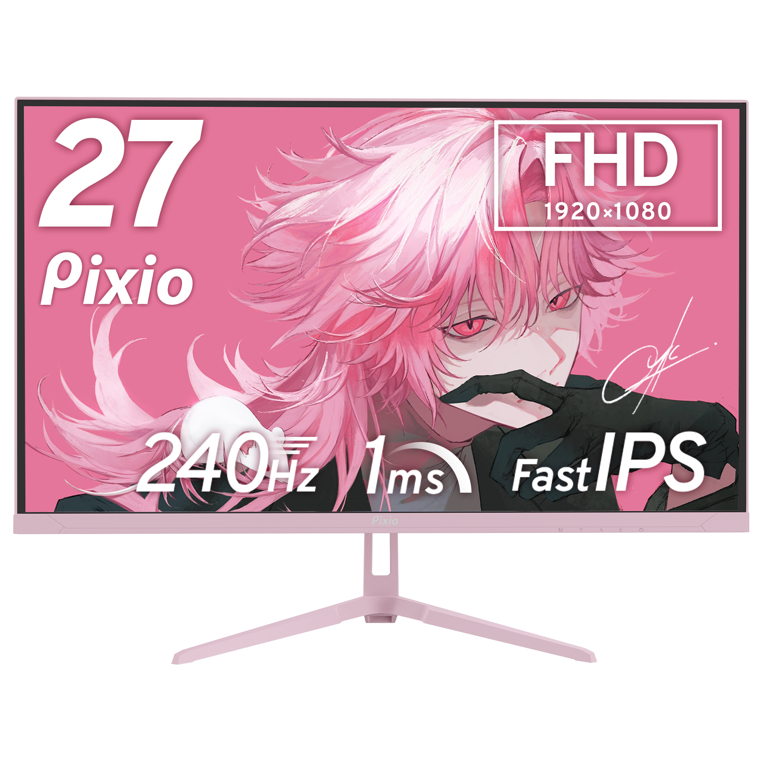 PX279WAVEK / パステルピンク | 27インチ 240Hz FHD FastIPS | Pixio PX279WAVEK / パステルピンク | 27インチ 240Hz FHD FastIPS | Pixio