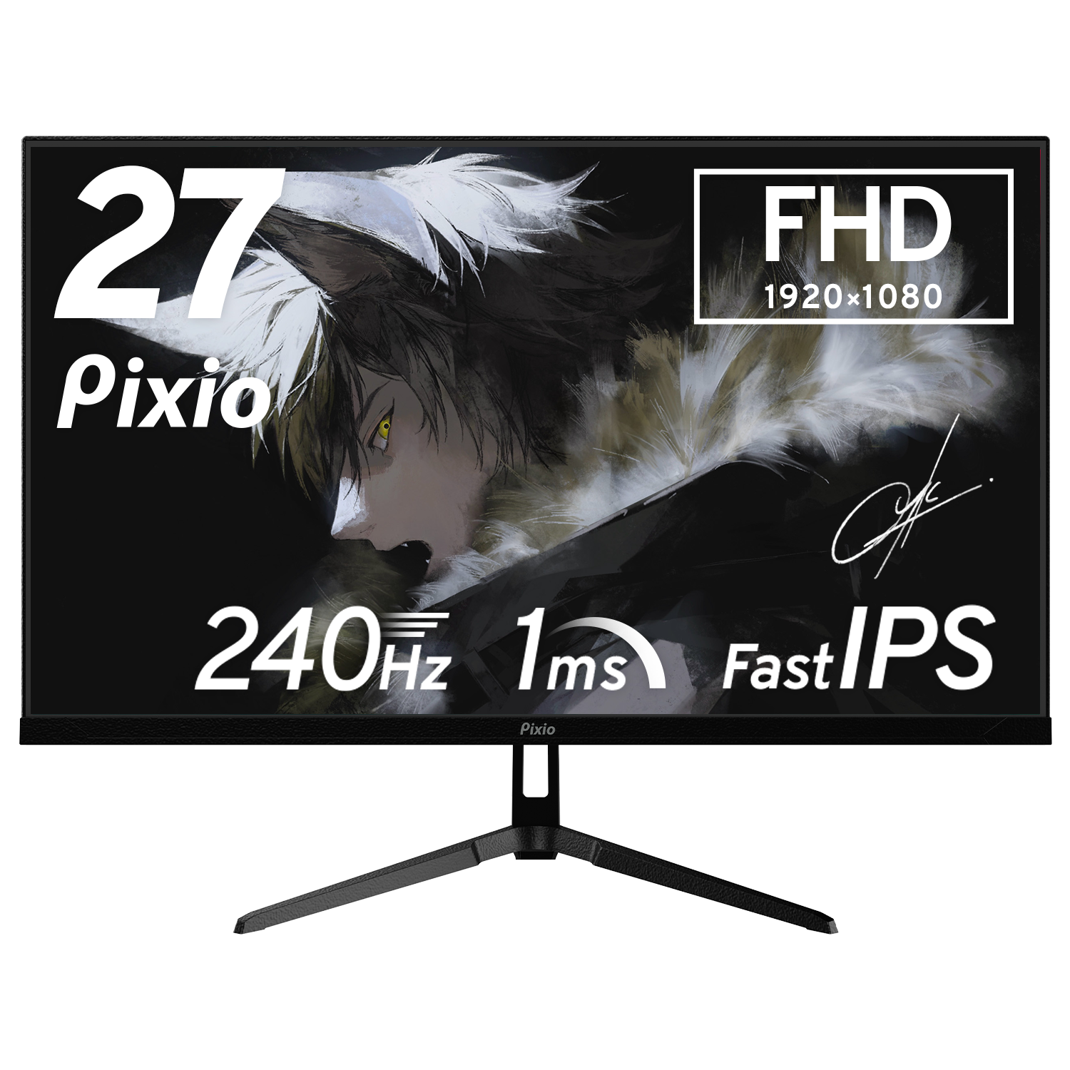 PX279 Wave / ブラック | 27インチ 240Hz FHD FastIPS | Pixio PX279 Wave / ブラック | 27インチ 240Hz FHD FastIPS | Pixio