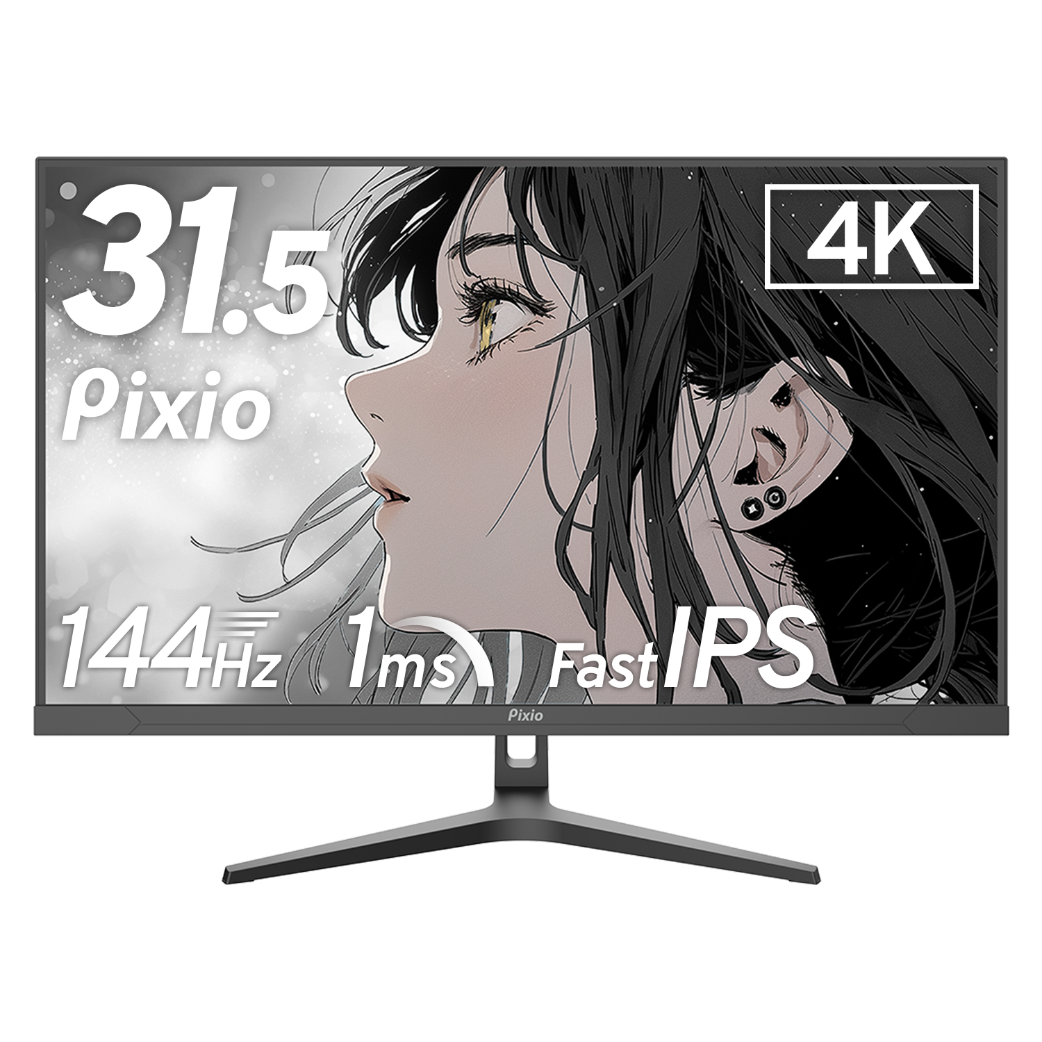 PX32UWAVEK / ブラック | 31.5インチ 144Hz 4K Fast IPSゲーミング PX32UWAVEK / ブラック | 31.5インチ 144Hz 4K Fast IPSゲーミング
