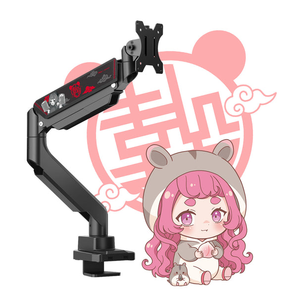 PS2S まんさやコラボモニターアーム(ブラック)