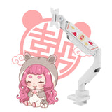 PS2SW まんさやコラボモニターアーム(ホワイト)