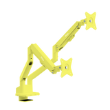 PSW1D Monitor Arm Dual / Yellow