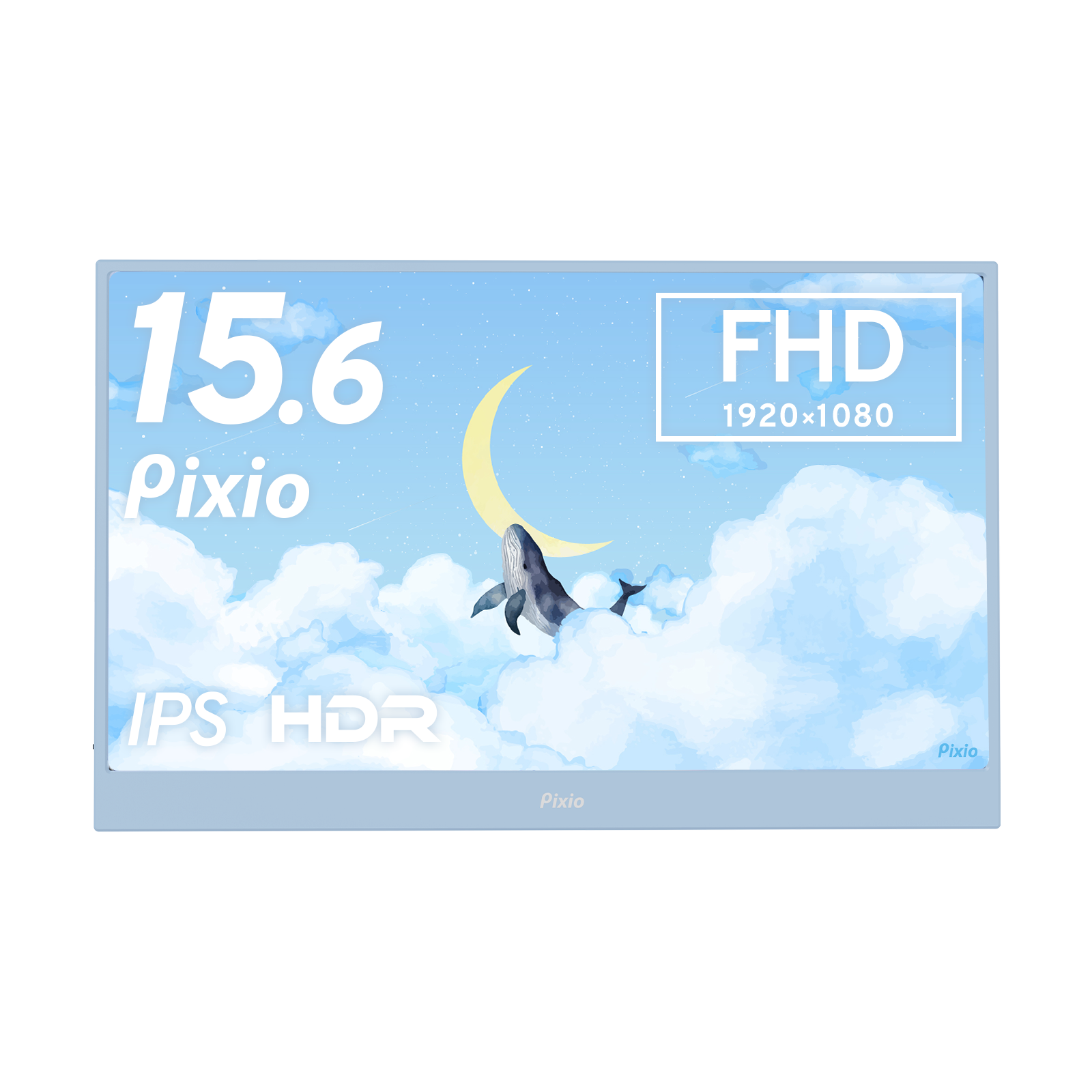 PX160WAVEB / パステルブルー | 15.6インチ 60Hz FHD IPSゲーミング PX160WAVEB / パステルブルー | 15.6インチ 60Hz FHD IPSゲーミング