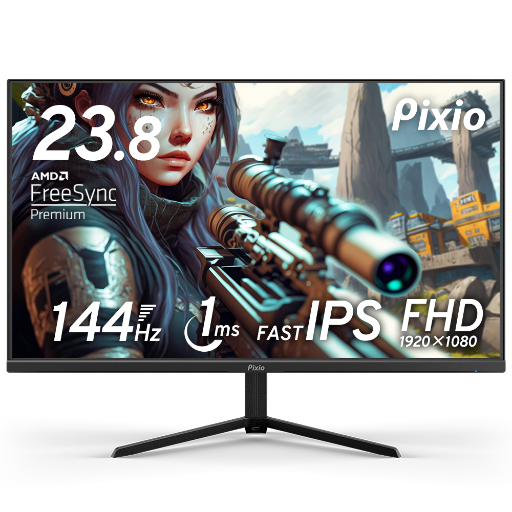 PX248 Prime Advanced | 23.8インチ 144Hz FHD FastIPS | Pixio