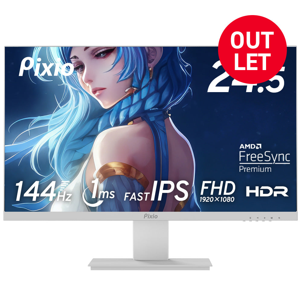 アウトレット】PX257PW／開封痕+本体傷有り – Pixio