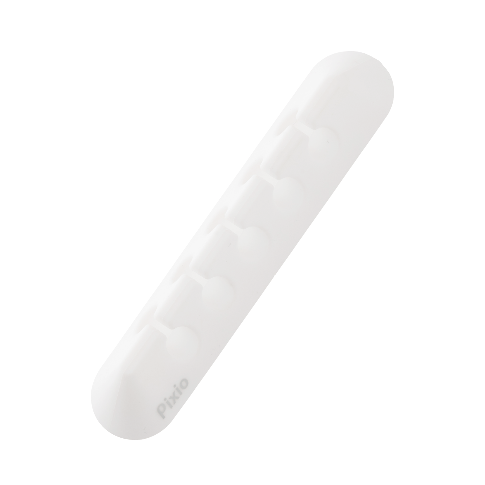 魚の骨型 ケーブルホルダー ホワイト ケーブルホルダー (ホワイト) – Pixio