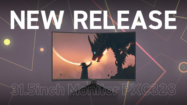32インチの大画面で迫力のある映像美が楽しめるゲーミングモニター「PXC328」が発売！WQHDの高解像度で画面の移り変わりが激しいゲームやグラフィックが重視される作業にもおススメ！