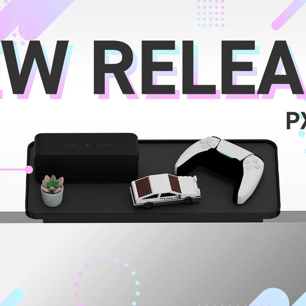 モニターと合わせて使える黒色のディスプレイボード「PXTS1BK」が新