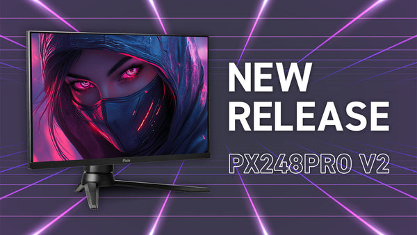 高スペックなゲーミングモニター『PX248 Pro V2』が登場！ 200HzのリフレッシュレートでグラフィックデザインやEスポーツにもオススメ！
