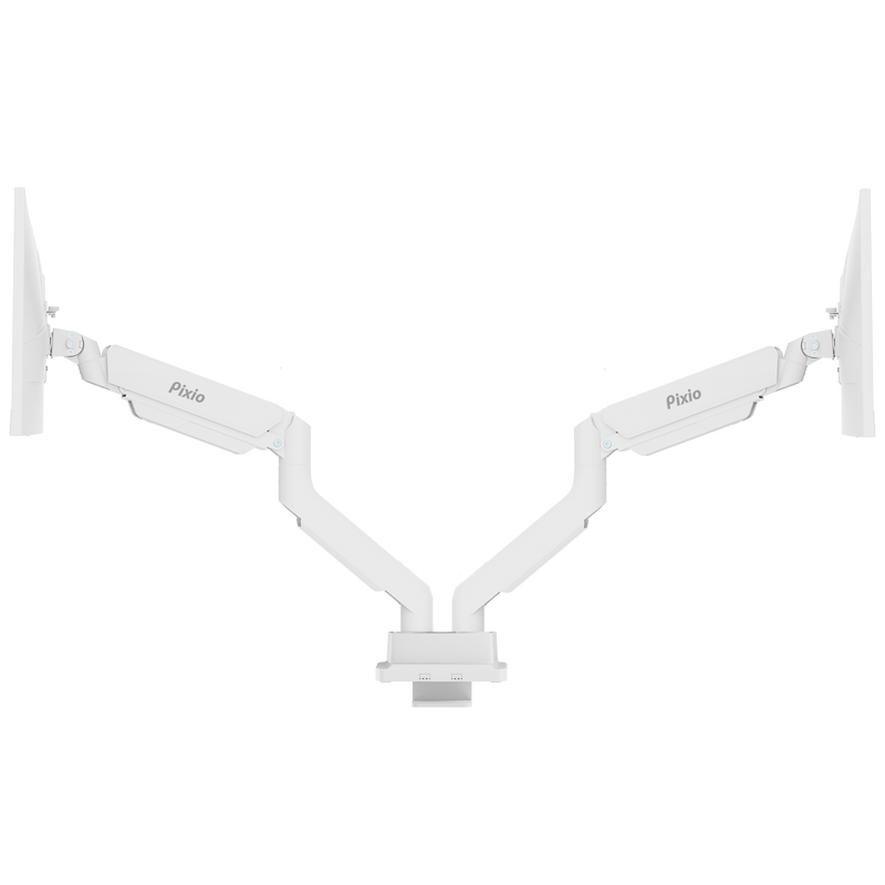 PS2SDW デュアルモニターアーム / ホワイト | Pixio PS2SDW デュアルモニターアーム / ホワイト | Pixio