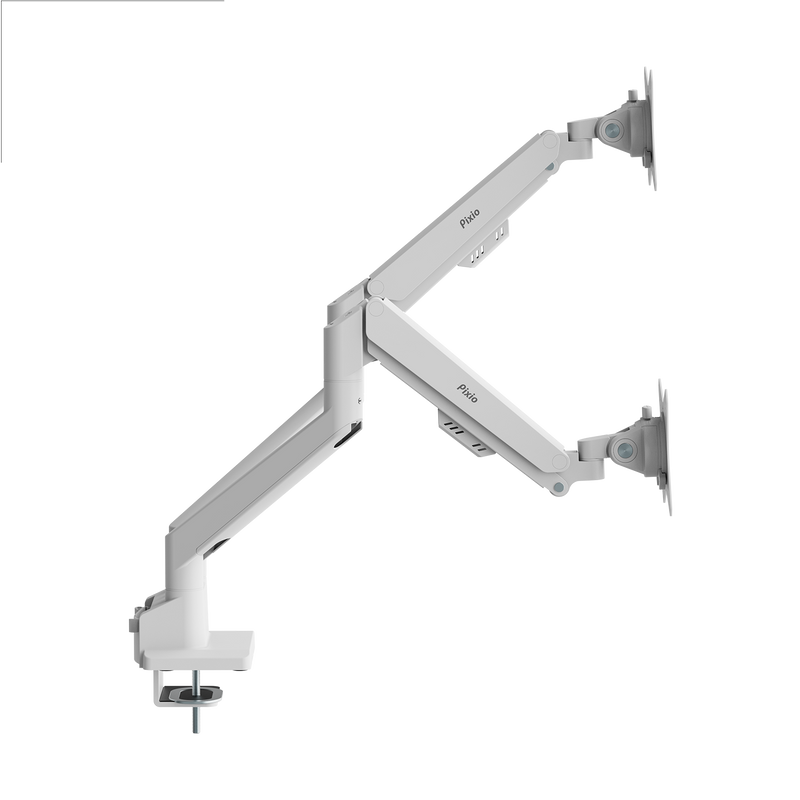 PSW1DWH モニターアーム デュアル / ホワイト | Pixio PSW1DWH モニターアーム デュアル / ホワイト | Pixio