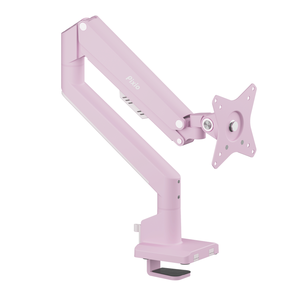 PSW1SPK モニターアーム シングル / パステルピンク | Pixio PSW1SPK モニターアーム シングル / パステルピンク | Pixio