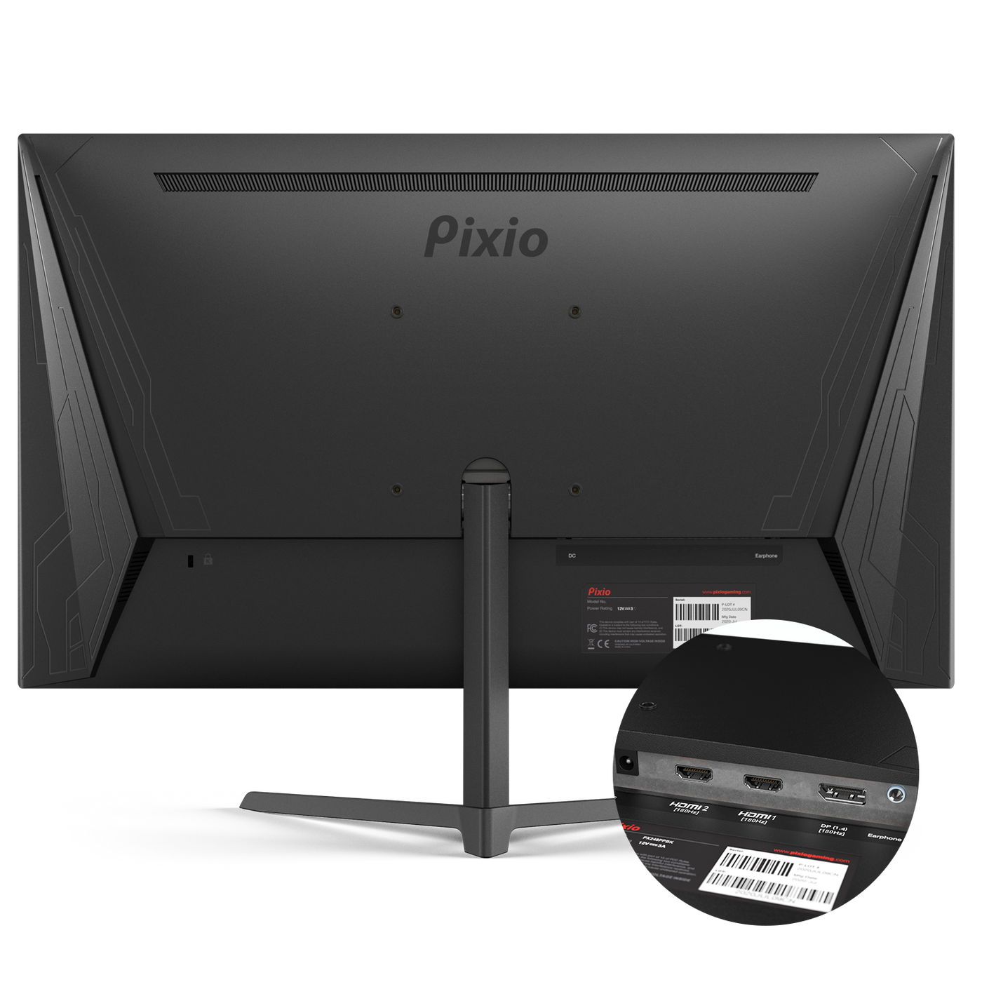 Pixio PX248 Wave ゲーミングモニター 23.8型 ブラック 美品 PX248PPBK / ブラック | 23.8インチ 180Hz FHD IPSゲーミング