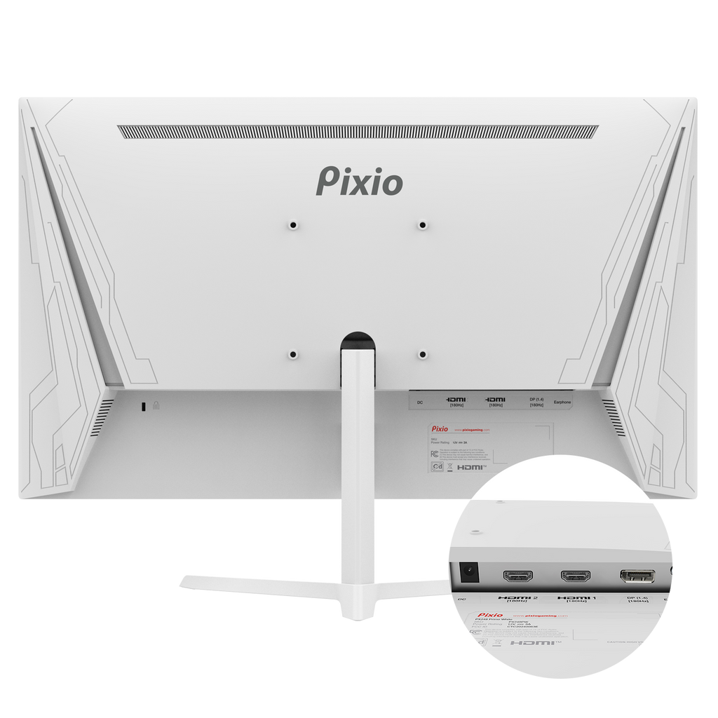 Pixio PX248 ゲーミングモニター 23.8型 ホワイト 美品箱有り PX248PPWH / ホワイト | 23.8インチ 180Hz FHD IPSゲーミング