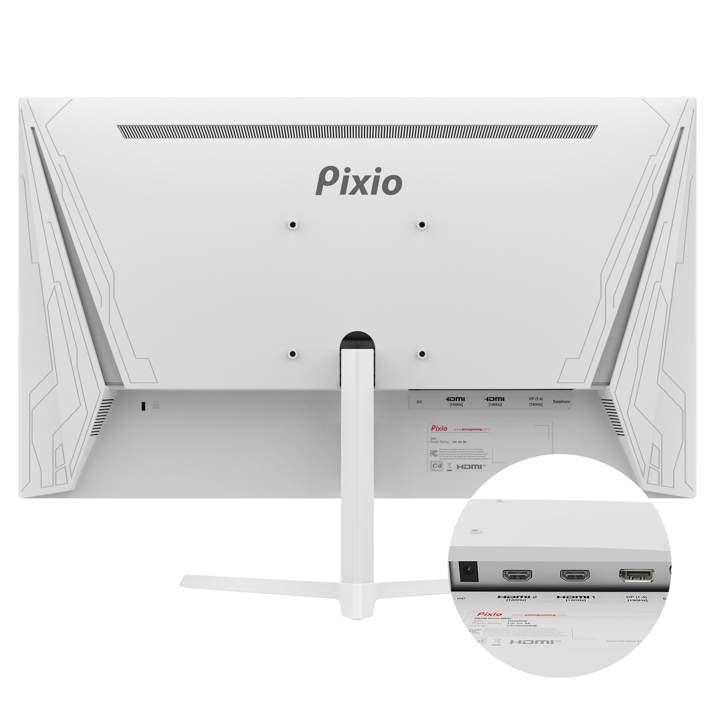 PX248PPWH / ホワイト | 23.8インチ 180Hz FHD IPSゲーミングモニター PX248PPWH / ホワイト | 23.8インチ 180Hz FHD IPSゲーミングモニター