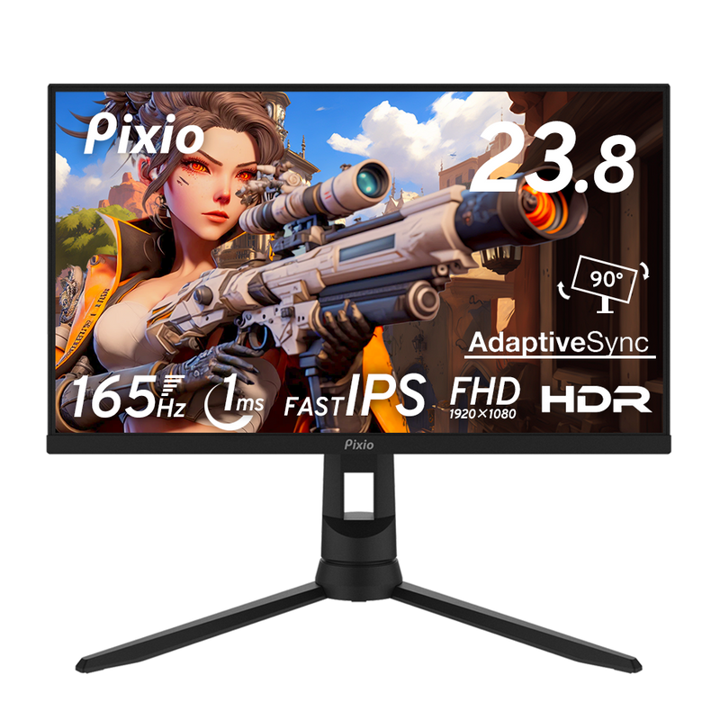 PX248PRO | 23.8インチ 165Hz FHD Fast IPSゲーミングモニター | Pixio PX248PRO | 23.8インチ 165Hz FHD Fast IPSゲーミングモニター | Pixio