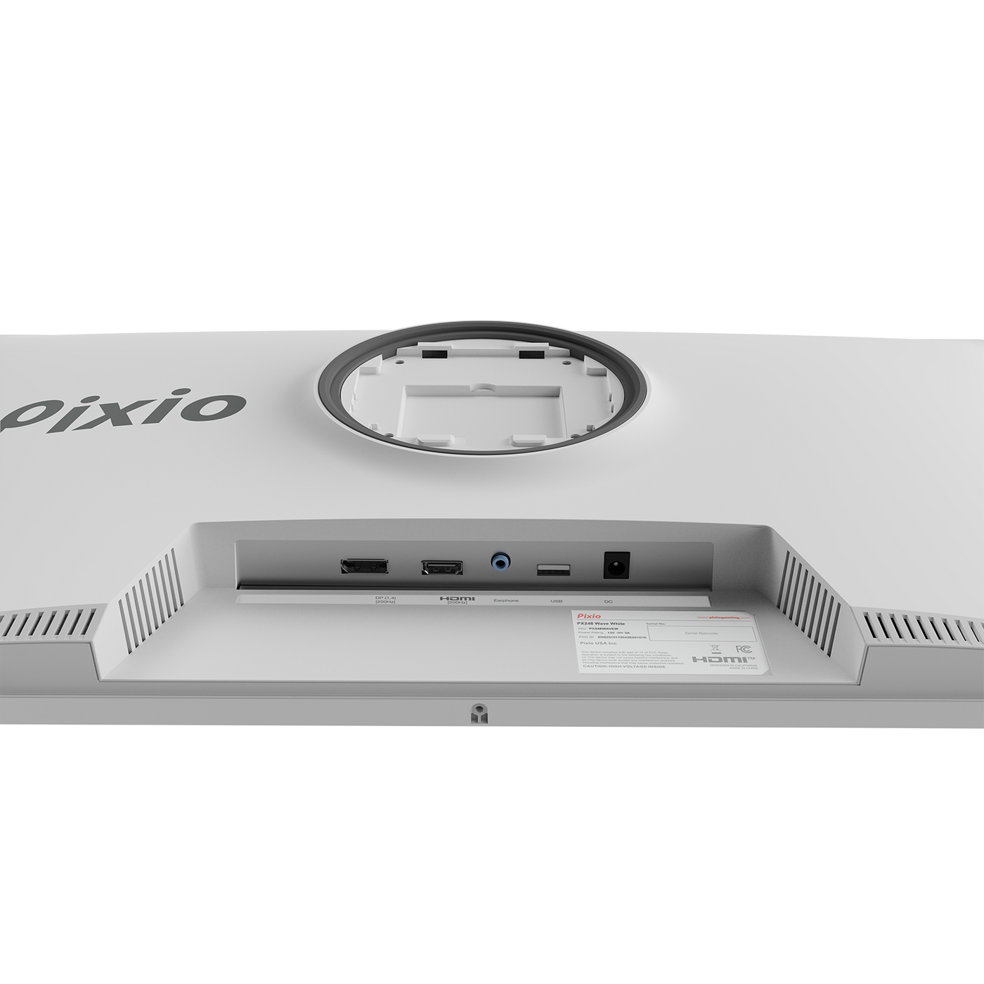 Pixio PX248 Wave White 本体 PX248WAVEW / ホワイト | 23.8インチ 200Hz FHD FastIPS