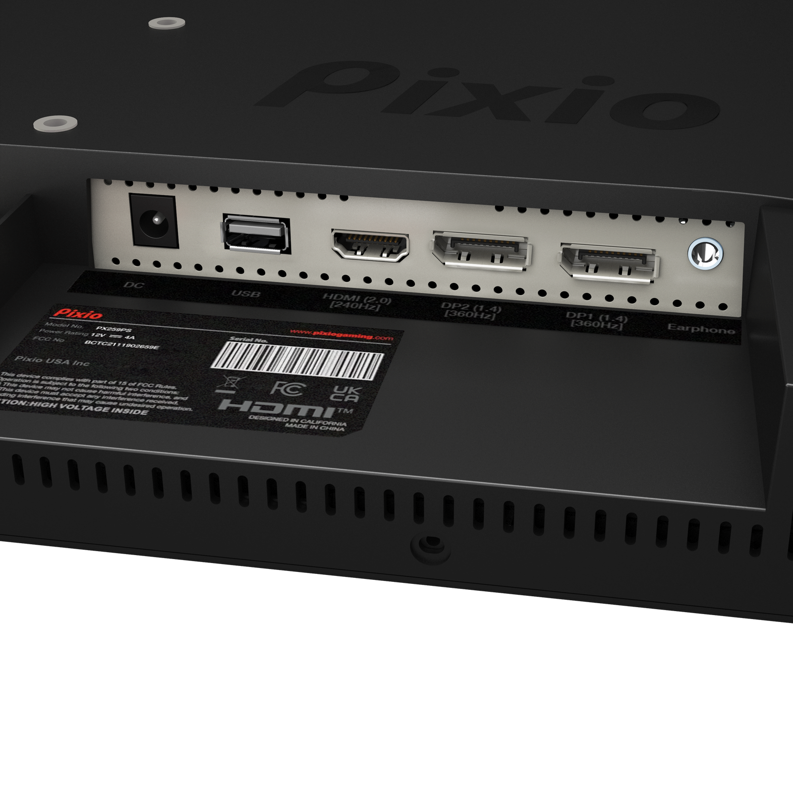 PX259PS | 24.5インチ 360Hz FHD IPSゲーミングモニター | Pixio PX259PS | 24.5インチ 360Hz FHD IPSゲーミングモニター | Pixio