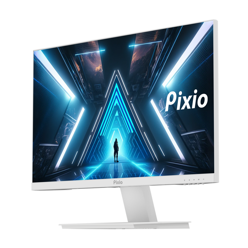 美品!Pixio PX259PWゲーミングモニター グリーンハウスアーム付き PX259PW / ホワイト | 24.5インチ 280Hz FHD IPSゲーミング