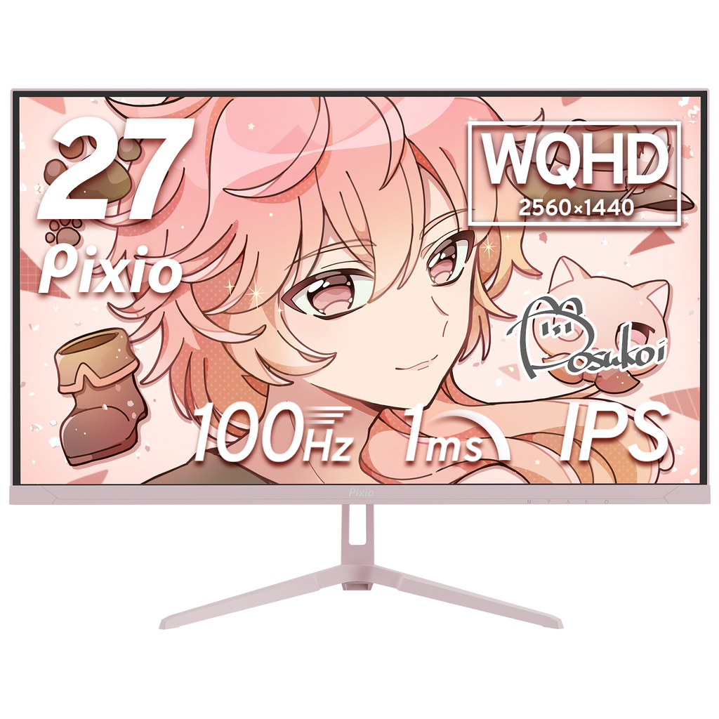 PX275WAVEK / パステルピンク | 27インチ 100Hz WQHD FastIPS PX275WAVEK / パステルピンク | 27インチ 100Hz WQHD FastIPS