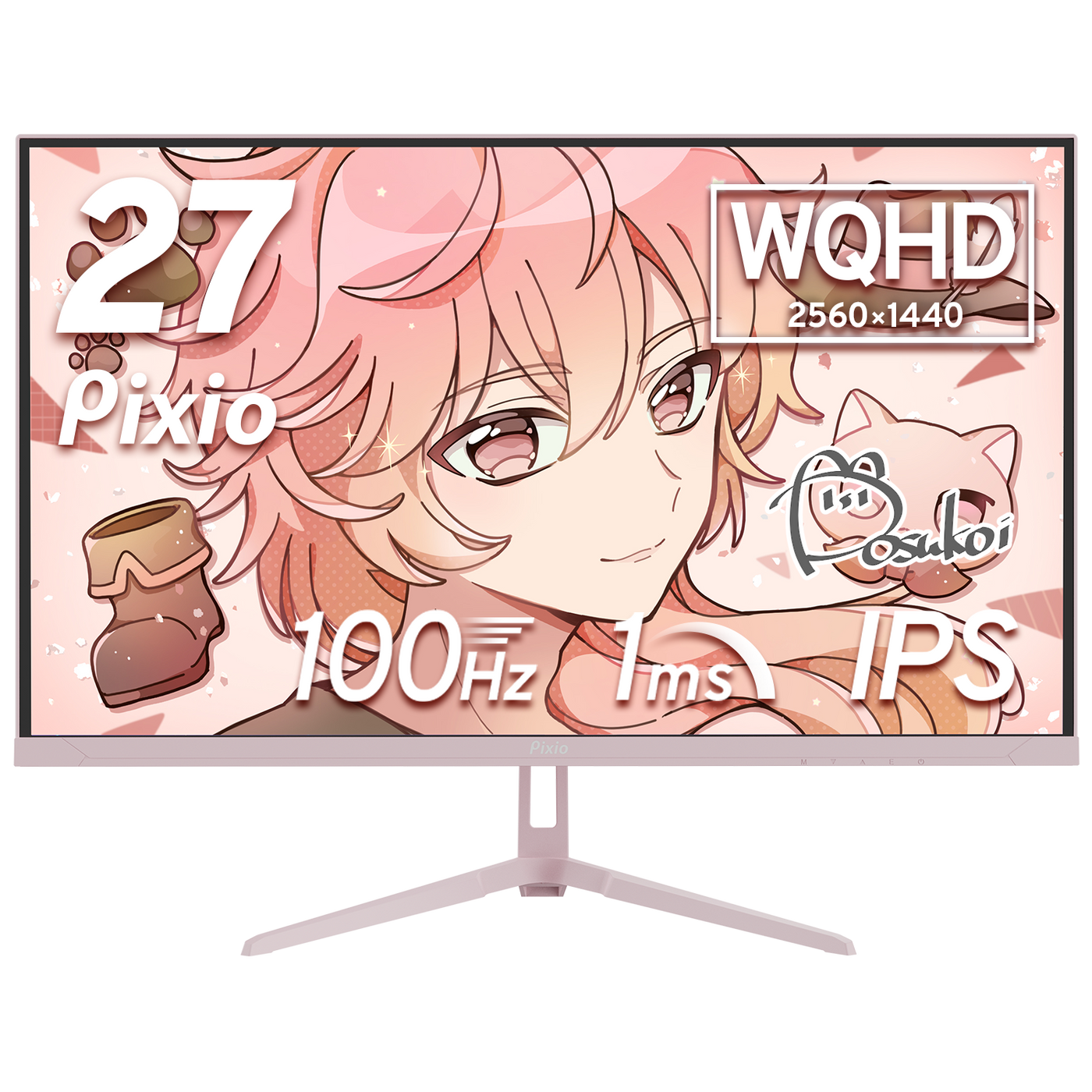 PX275WAVEK / パステルピンク | 27インチ 100Hz WQHD FastIPS PX275WAVEK / パステルピンク | 27インチ 100Hz WQHD FastIPS