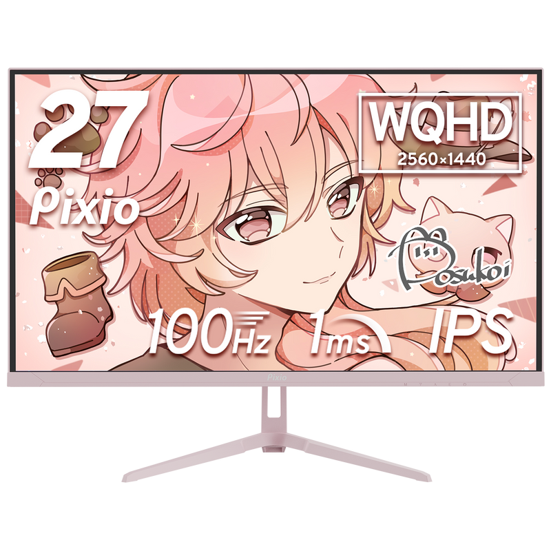 PX275WAVEK / パステルピンク | 27インチ 100Hz WQHD FastIPS PX275WAVEK / パステルピンク | 27インチ 100Hz WQHD FastIPS