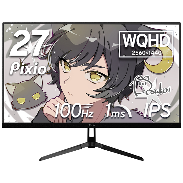 PX275WAVE / ブラック | 27インチ 100Hz WQHD FastIPS ゲーミング PX275WAVE / ブラック | 27インチ 100Hz WQHD FastIPS ゲーミング