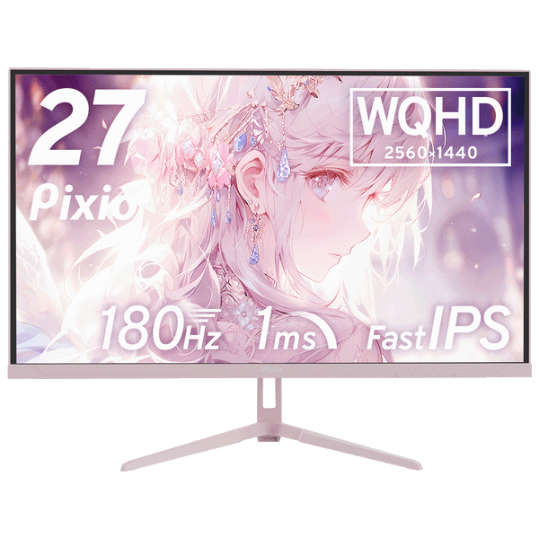 PX278 WAVE White | 27インチ 180Hz WQHD Fast IPS | Pixio（ピクシオ 