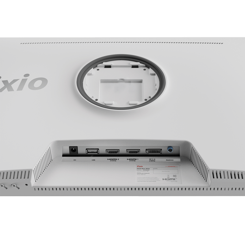 Pixio ゲーミングモニター PX278 27インチ180Hz WQHD PX278WAVEW / ホワイト | 27インチ 180Hz WQHD Fast IPS