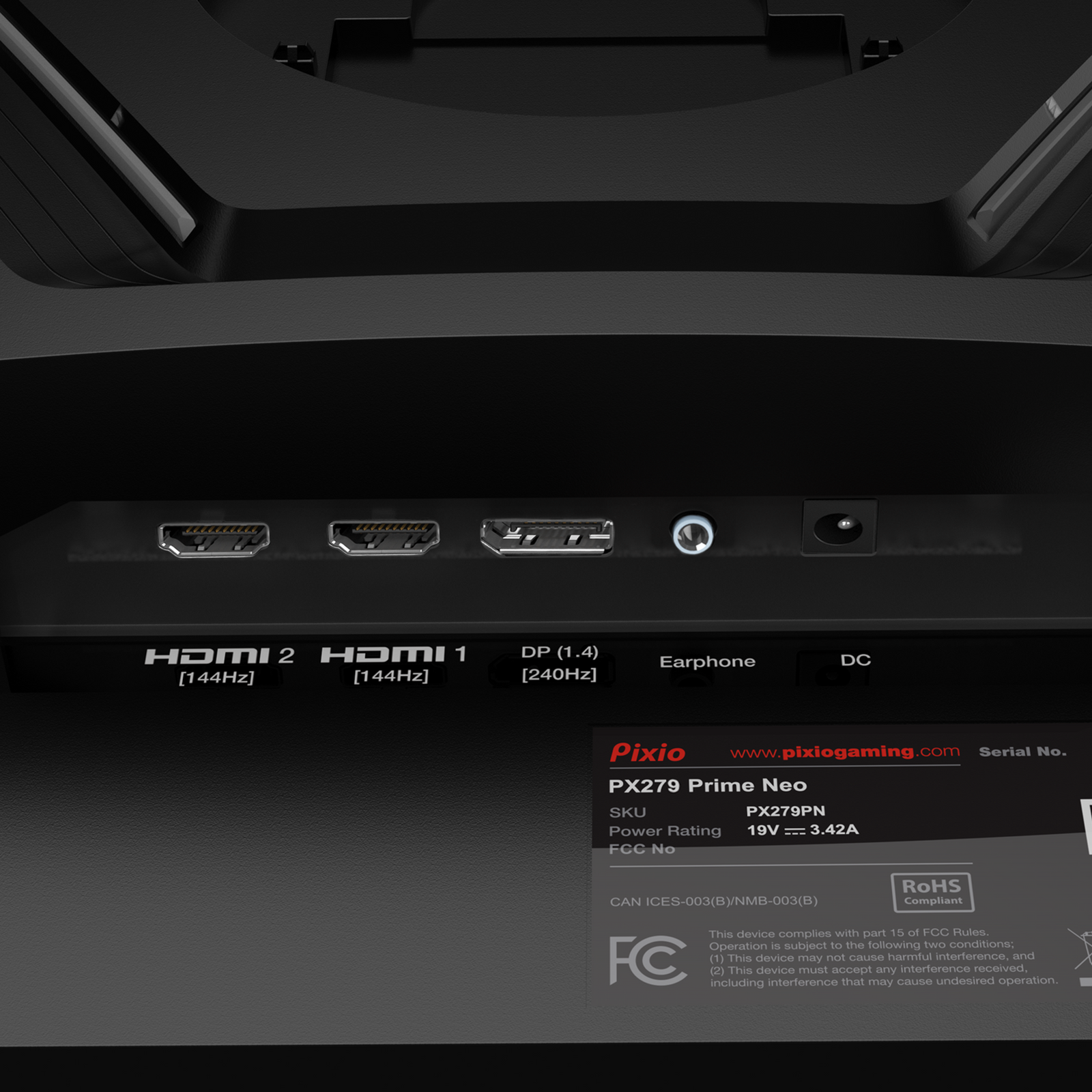 PX279 PrimeNeo | 27インチ 240Hz FHD Fast IPS 多機能スタンド PX279 PrimeNeo | 27インチ 240Hz FHD Fast IPS 多機能スタンド