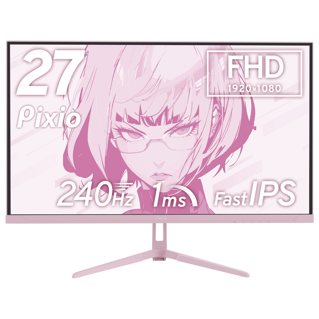 PX279WAVEK / パステルピンク | 27インチ 240Hz FHD FastIPS | Pixio PX279WAVEK / パステルピンク | 27インチ 240Hz FHD FastIPS | Pixio