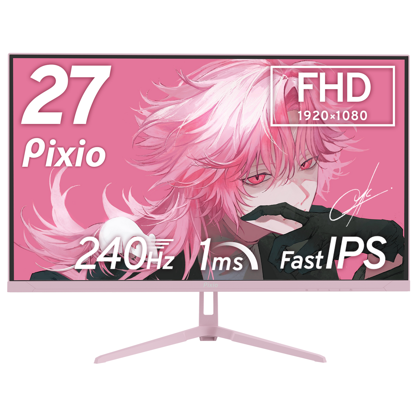 PX279WAVEK / パステルピンク | 27インチ 240Hz FHD FastIPS | Pixio PX279WAVEK / パステルピンク | 27インチ 240Hz FHD FastIPS | Pixio