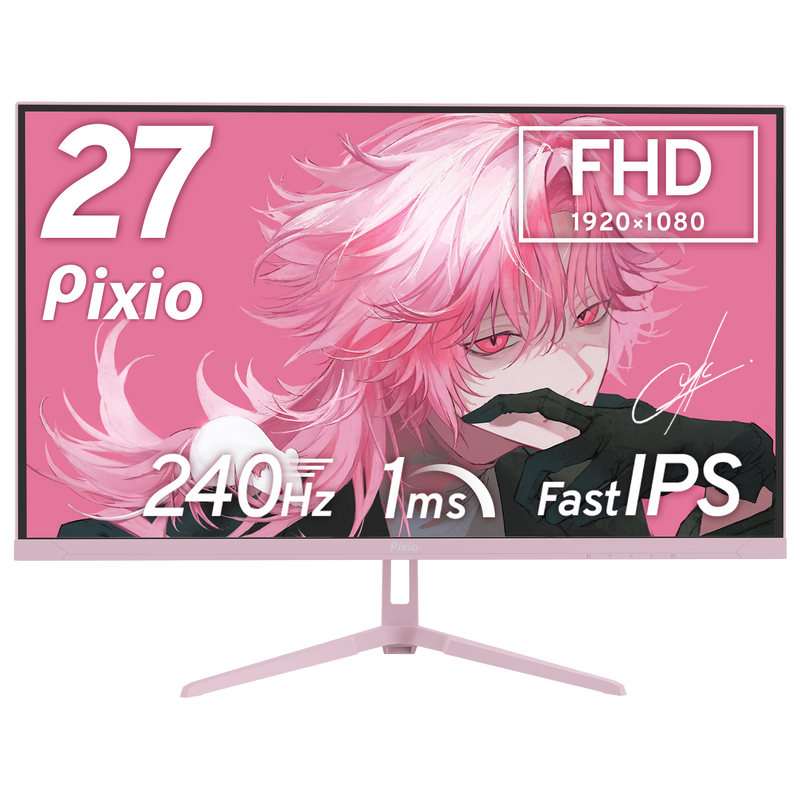 PX279WAVEK / パステルピンク | 27インチ 240Hz FHD FastIPS | Pixio PX279WAVEK / パステルピンク | 27インチ 240Hz FHD FastIPS | Pixio