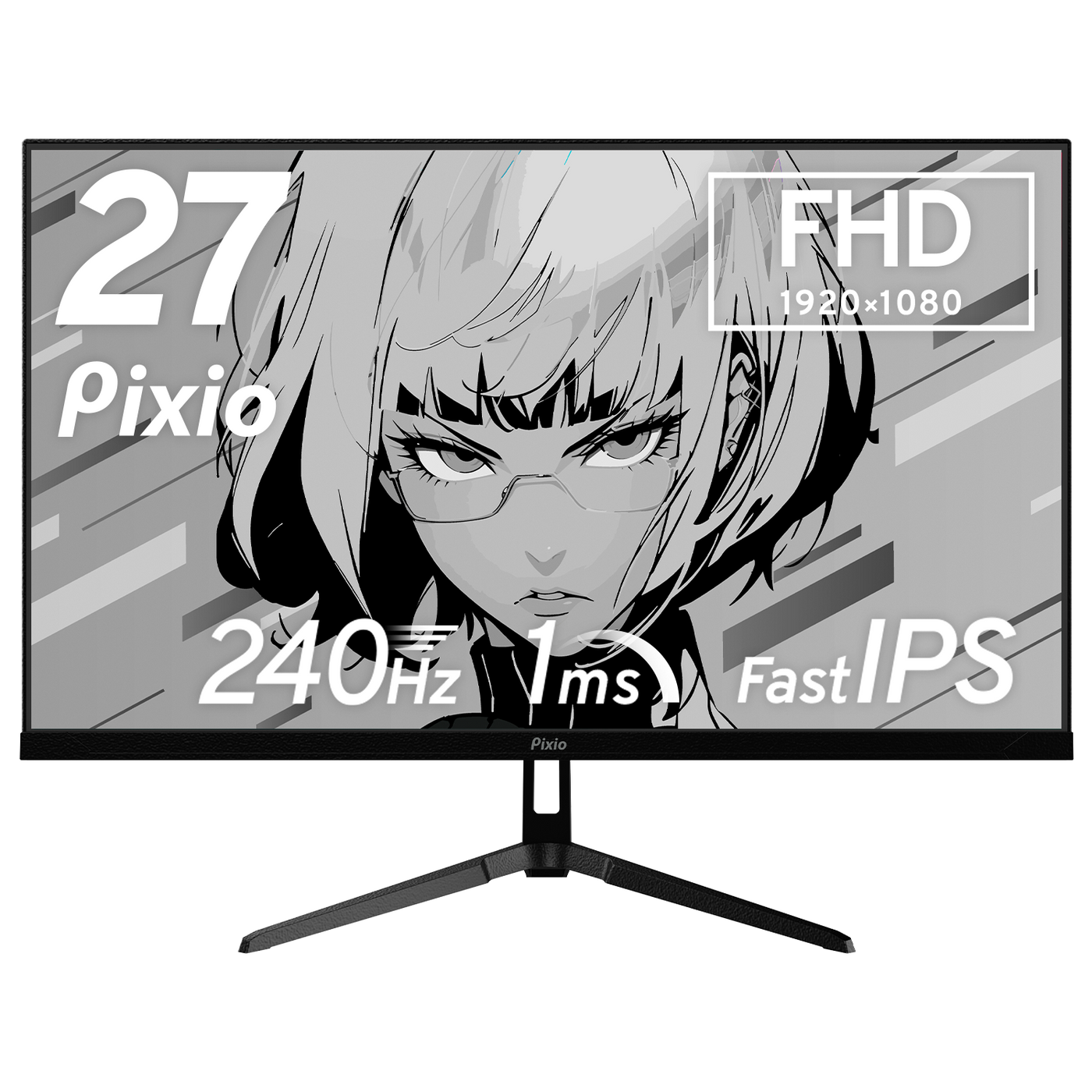 PX279 Wave / ブラック | 27インチ 240Hz FHD FastIPS | Pixio PX279 Wave / ブラック | 27インチ 240Hz FHD FastIPS | Pixio