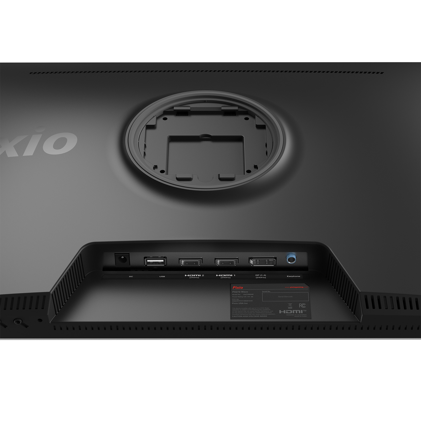 27インチ240Hz 1ms ゲーミングモニターPixio PX279RP箱付き PX279 Wave / ブラック | 27インチ 240Hz FHD FastIPS | Pixio