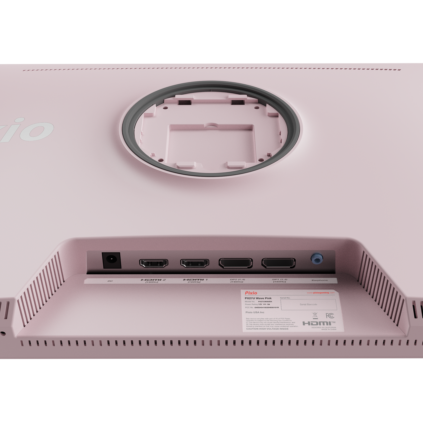 新品 Pixio ピクシオ PX27U Wave ピンク スピーカー内蔵 PX27UWAVEK / パステルピンク | 27インチ 160Hz 4K Fast IPS