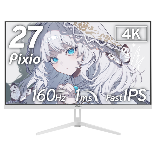 PX27UWAVEW / ホワイト | 27インチ 160Hz 4K Fast IPSゲーミング PX27UWAVEW / ホワイト | 27インチ 160Hz 4K Fast IPSゲーミング
