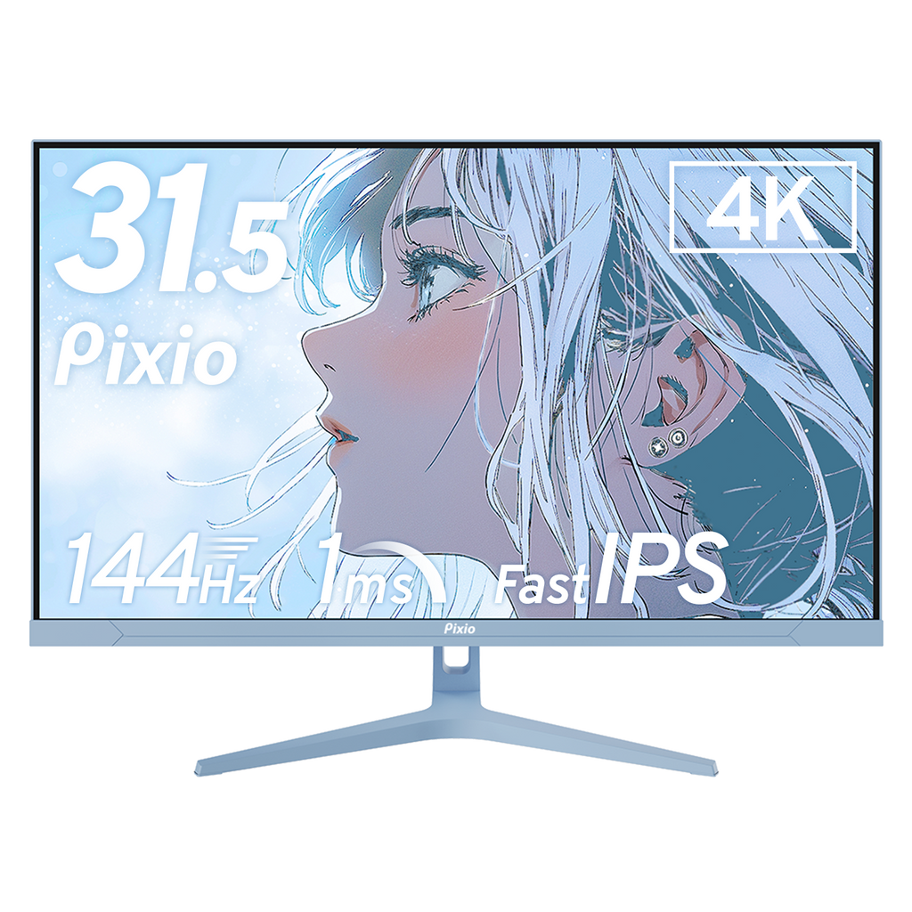 PX32UWAVEB / パステルブルー | 31.5インチ 144Hz 4K Fast IPS PX32UWAVEB / パステルブルー | 31.5インチ 144Hz 4K Fast IPS