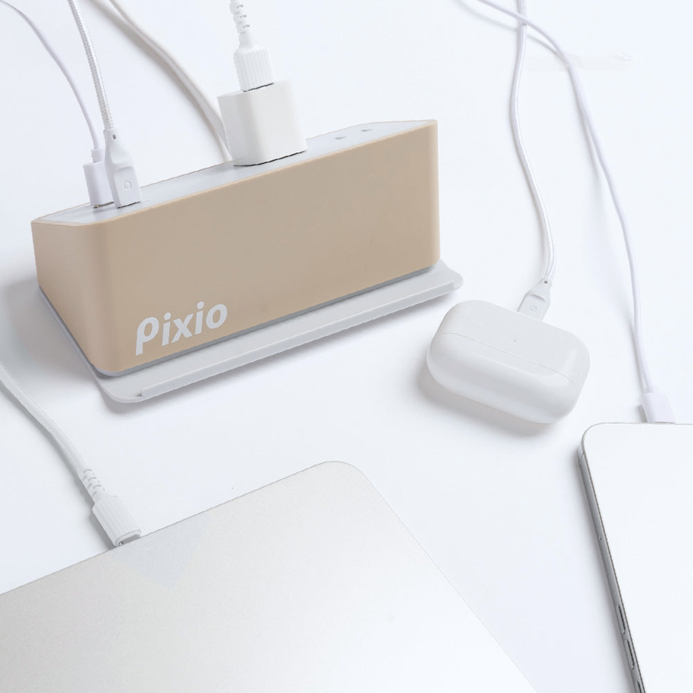 AC&USB Tap / White（AC/USBマルチタップ） | Pixio
