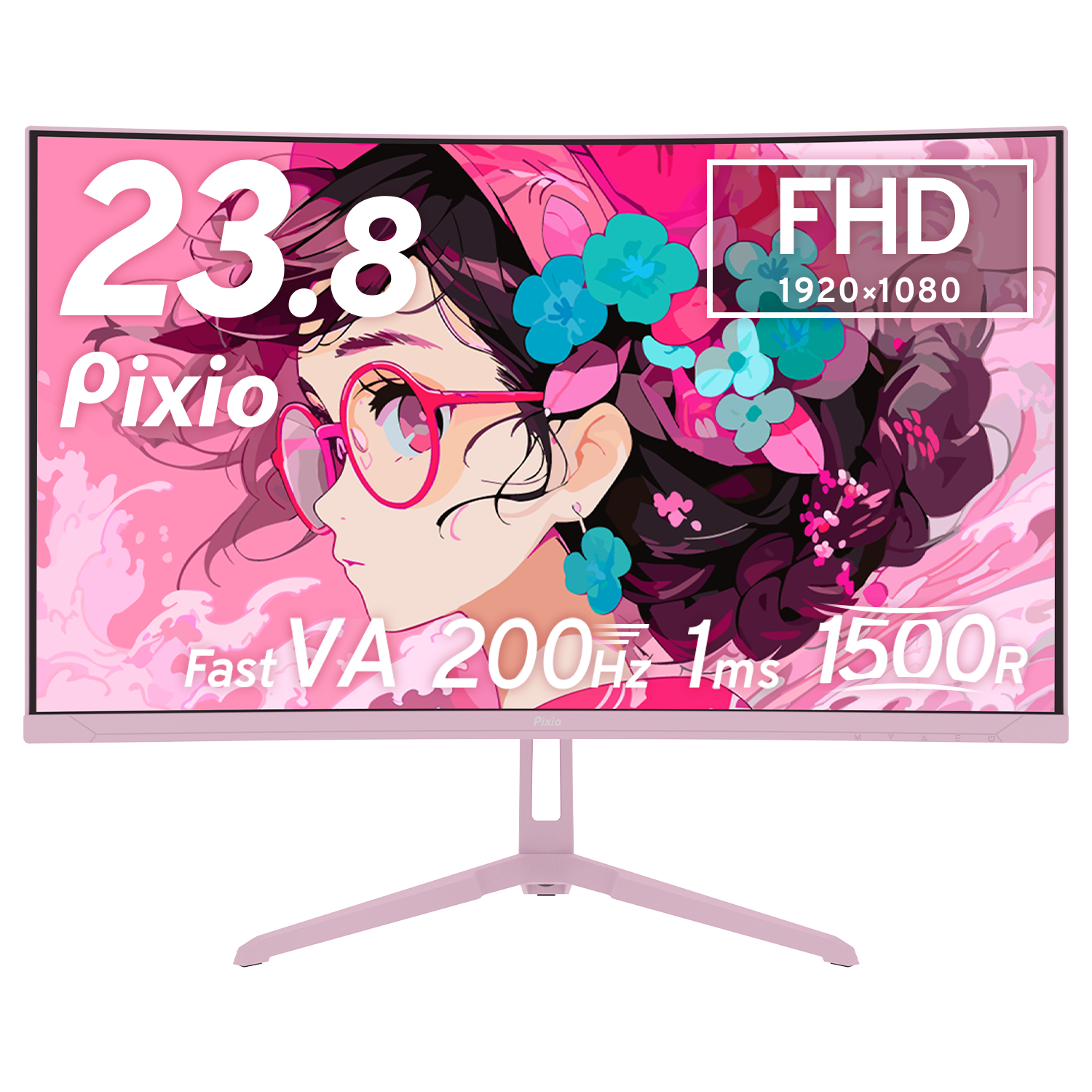 PXC248 Wave / Pastel Pink