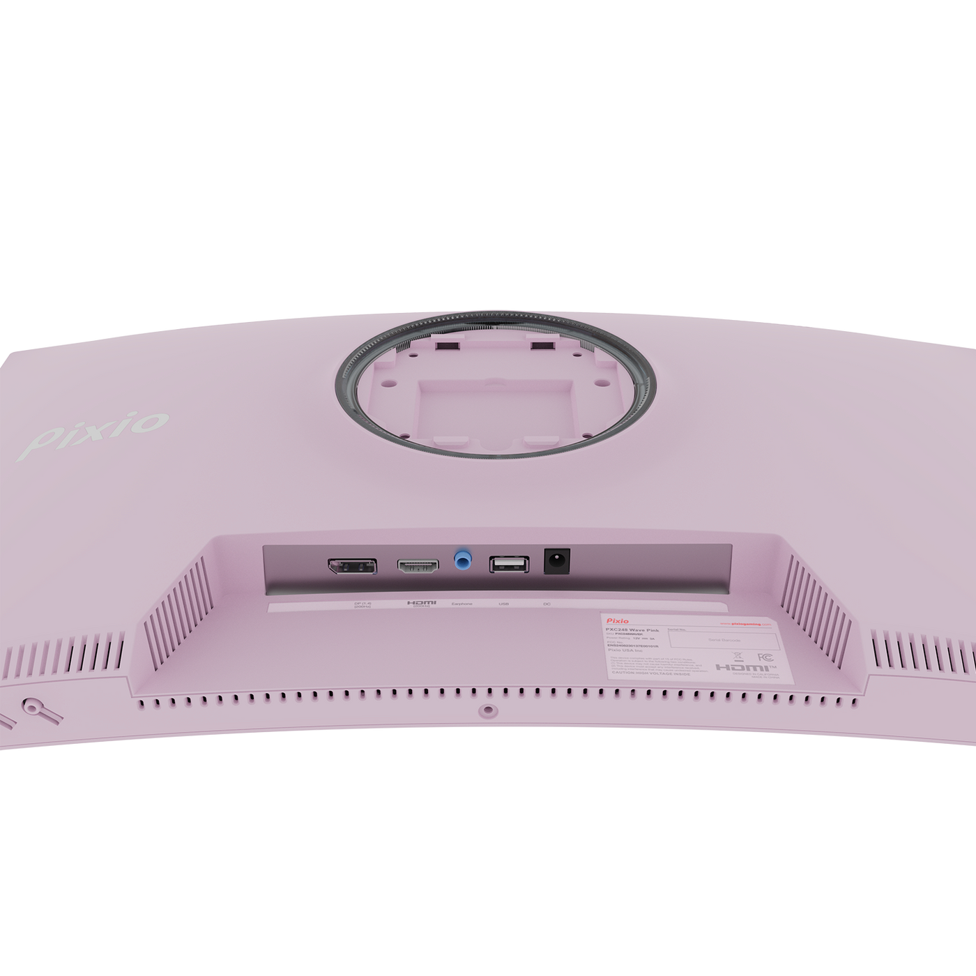 PXC248WAVEK / パステルピンク | 23.8インチ 200Hz FHD FastVA 湾曲 PXC248WAVEK / パステルピンク | 23.8インチ 200Hz FHD FastVA 湾曲
