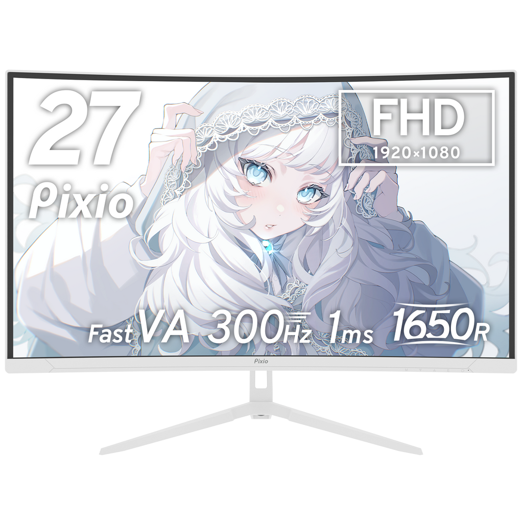 美品】アイリスオーヤマ 湾曲モニター ホワイト 27インチ PMT-LDC27 美品】アイリスオーヤマ 湾曲モニター ホワイト 27インチ PMT-LDC27