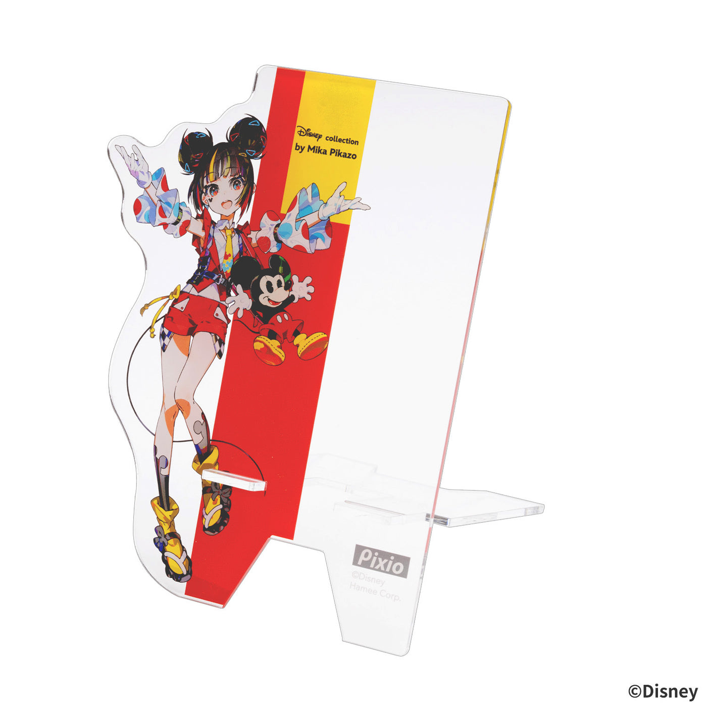 Mika Pikazo ディズニーコラボ アクリルブロック ミッキー アクリルマウススタンド ディズニーキャラクター/Mika Pikazo
