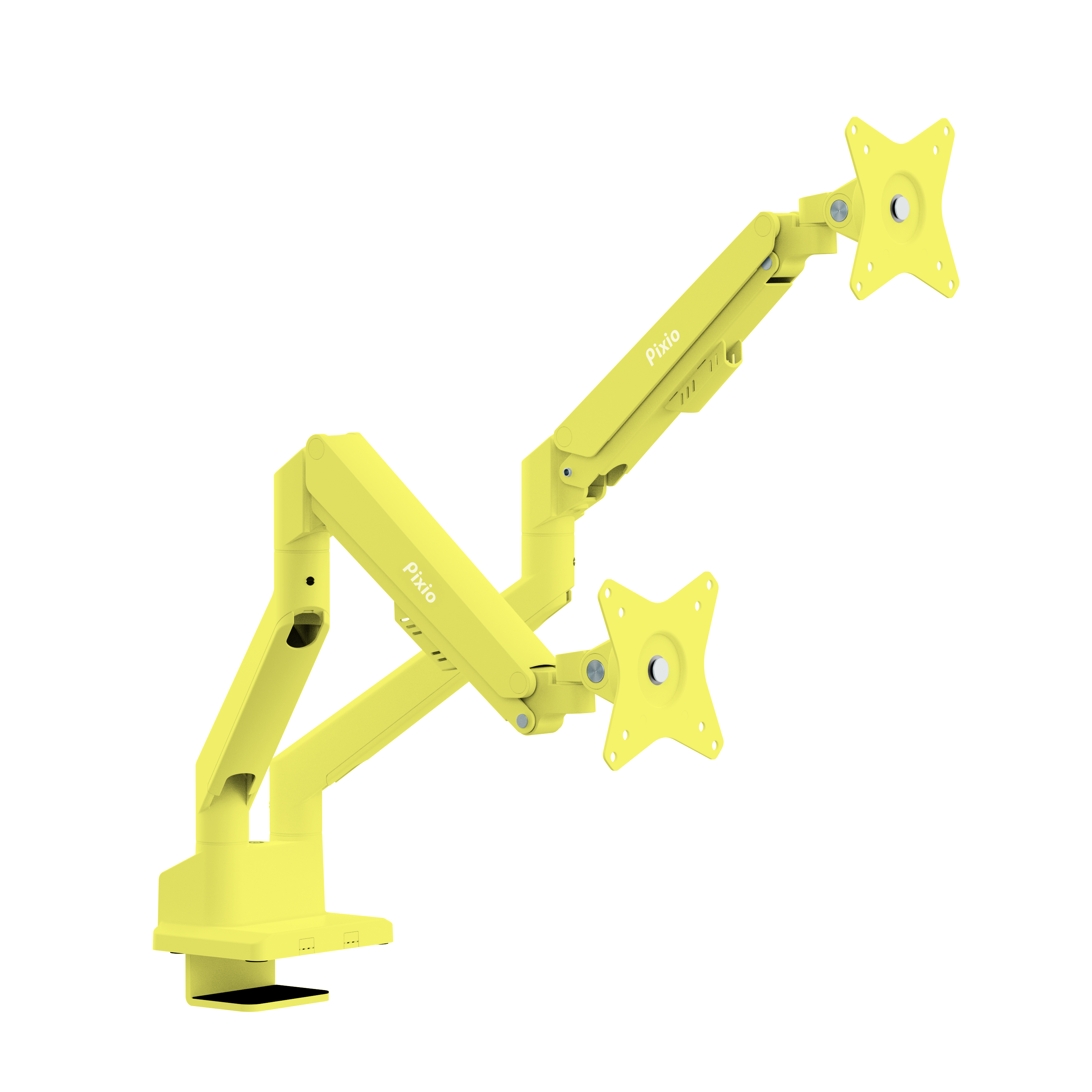 PSW1D Monitor Arm Dual / Yellow