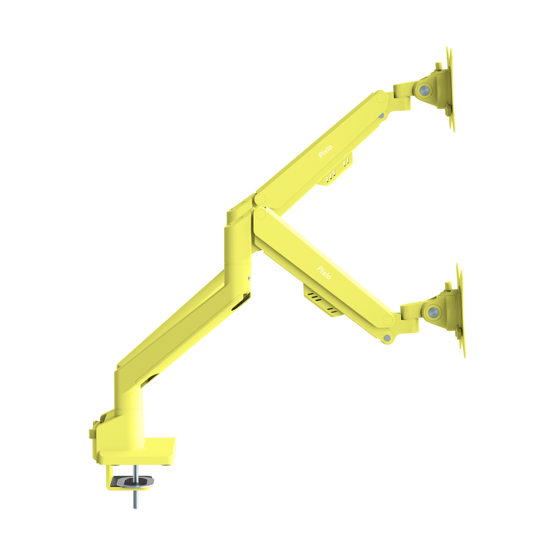 PSW1D Monitor Arm Dual / Yellow