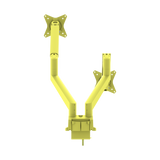 PSW1D Monitor Arm Dual / Yellow
