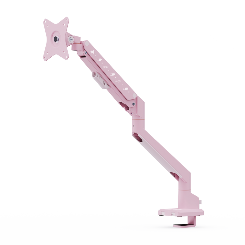 PSW1S Monitor Arm Single Decora / Pastel Pink Devil
