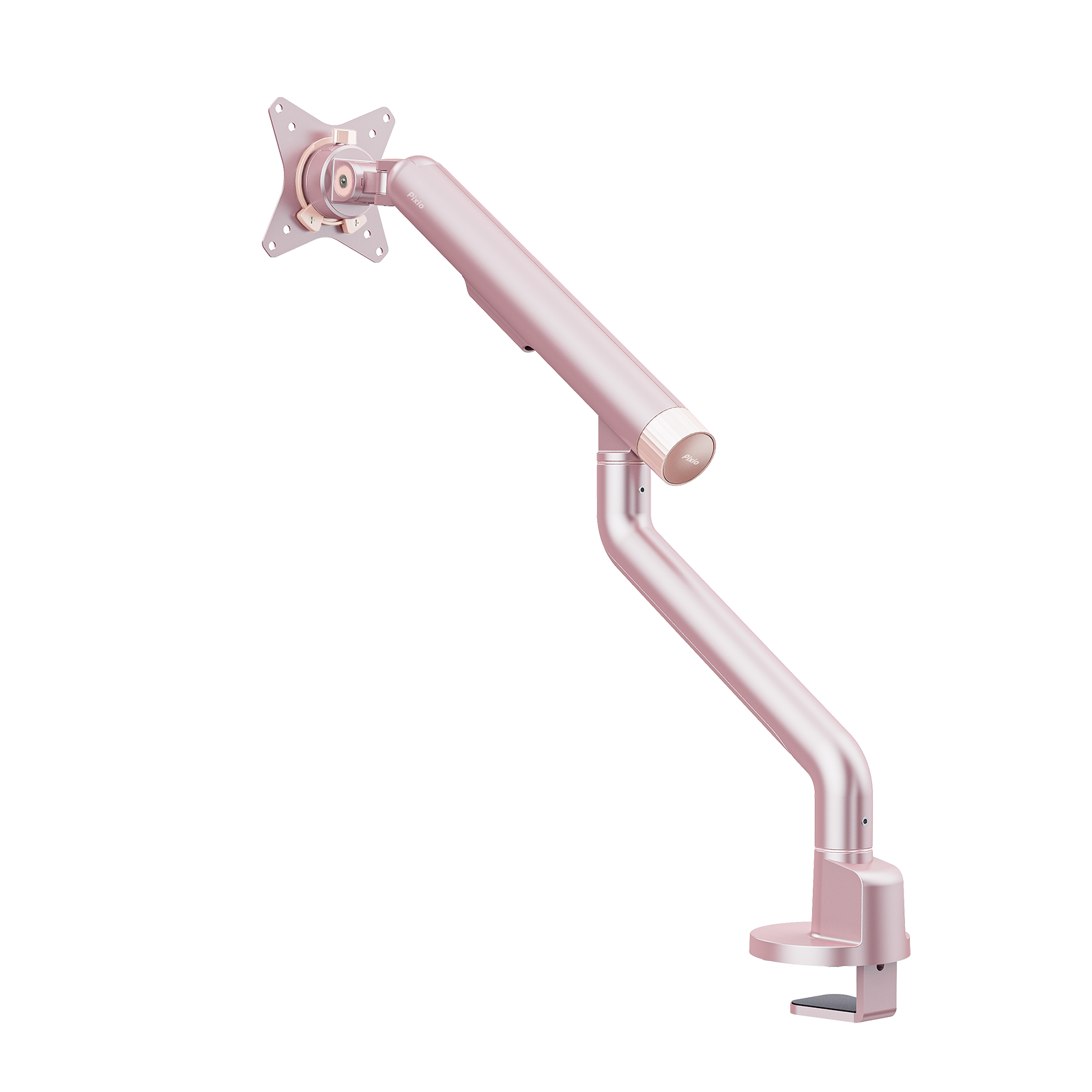 PSW3S Slim Monitor Arm Single / Pink Gold